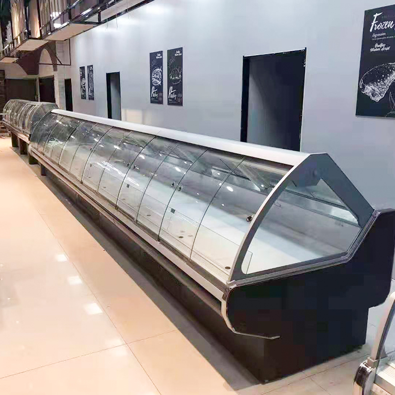 熟食柜卤菜柜凉菜冷藏展示柜鸭脖冰柜双温圆M弧保鲜冷柜商用风冷