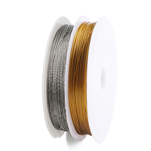Beading Color 速发New Wire Stainless Steel Rope Gold Cord