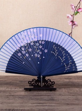 Free Shipping 1pcs Vintage Chinese Spun Silk Flower Printing