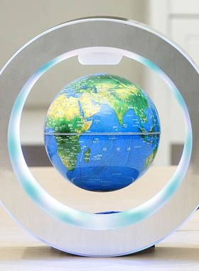 磁悬浮地球仪 家居客厅办公室创意生日礼物艺术品摆件 儿童节礼物