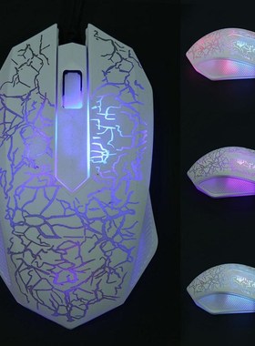 Wired USB Port 3 Keys 2400DPI Optical Home Office Mouse with