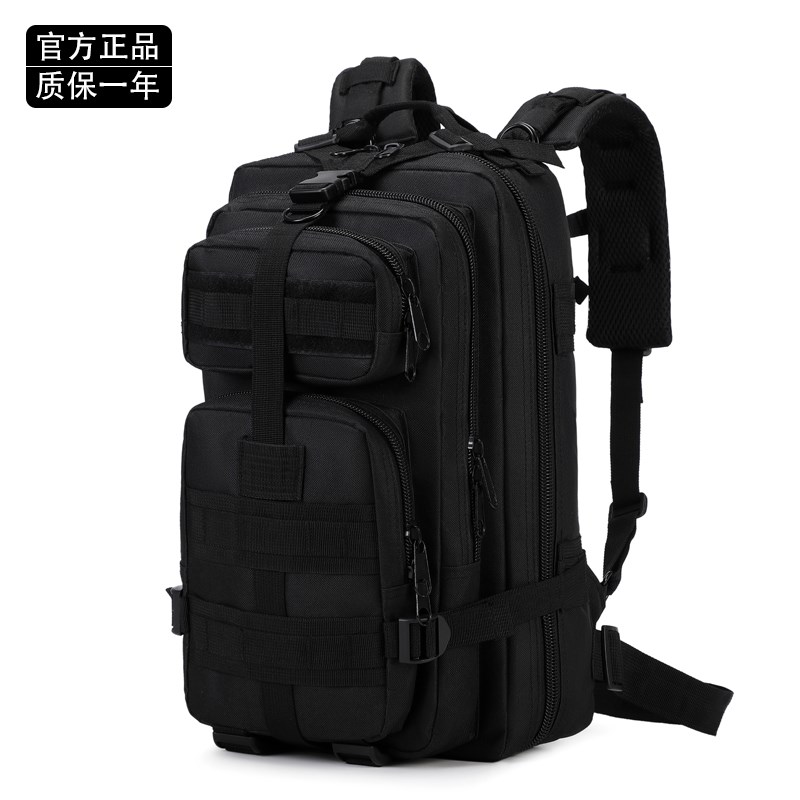 多功能小型双肩包户外登山骑行战术背包防水牛津布健身运动男士包