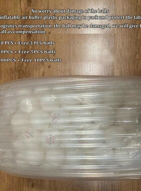 Huieson 30 50 100 English New Material Table Tennis Balls 3