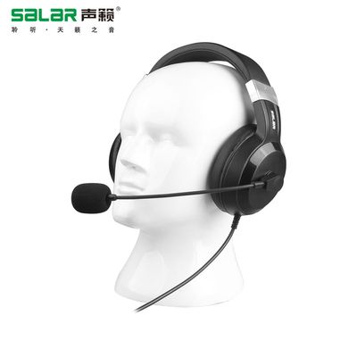 Salar/声籁E28头戴式耳机台式机电脑英语听力听说考试中考人机H对