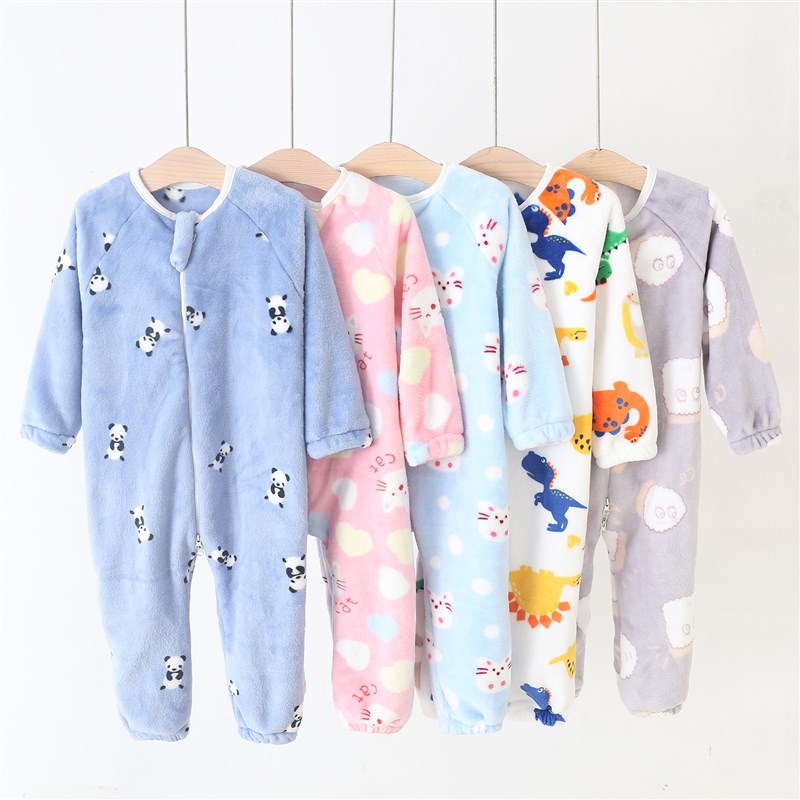 推荐Newborn Warm Romper Baby Boy Rompers Girl Winter Toddler