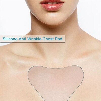 *Silicone Care Anti Wrinkle Chest Pad Reusable Invisible Sel