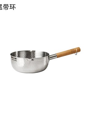 Stainless Steel Cooking Pot Soup Stock Pot Japanese Pan Snow