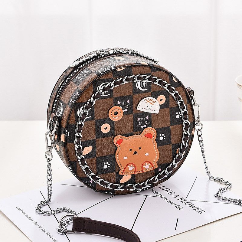 今年流行小包包2025新款链条小圆包包女爆款单肩包百搭洋气斜挎包,箱包皮具/热销女包/男包,通用款女包,淘宝优惠券,粉丝福利购,淘宝优惠卷