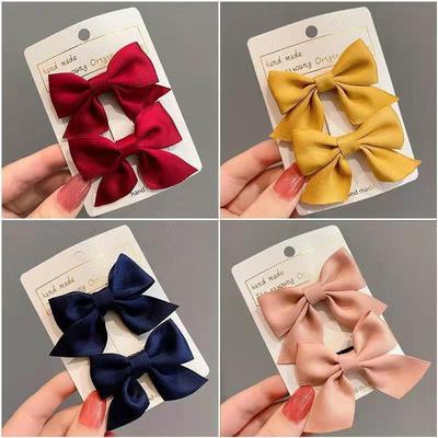 推荐New fashion cute bow hairpin Korean girl baby princess s