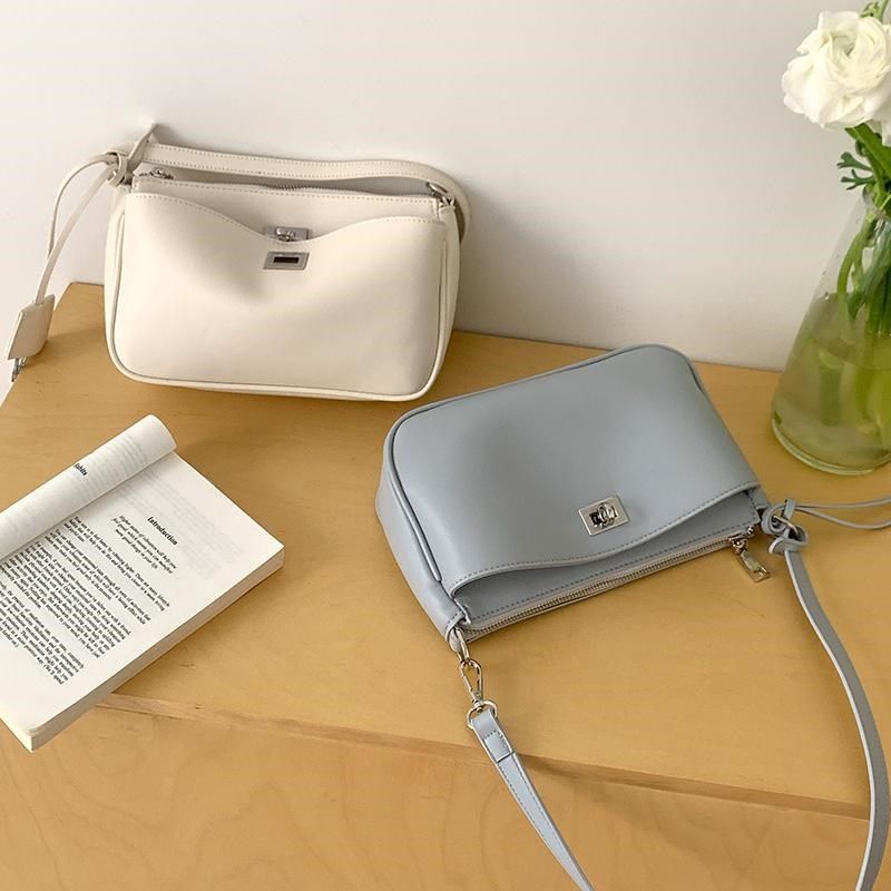 韩版新款文艺小众休闲简约单肩腋下包淑女通勤上班百搭手提包,箱包皮具/热销女包/男包,腋下包,淘宝优惠券,粉丝福利购,淘宝优惠卷