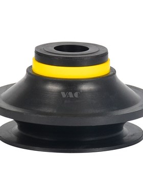 VB5~50MM系列双层风琴型带肋红/白/黑色硅胶橡胶真空吸盘吸嘴