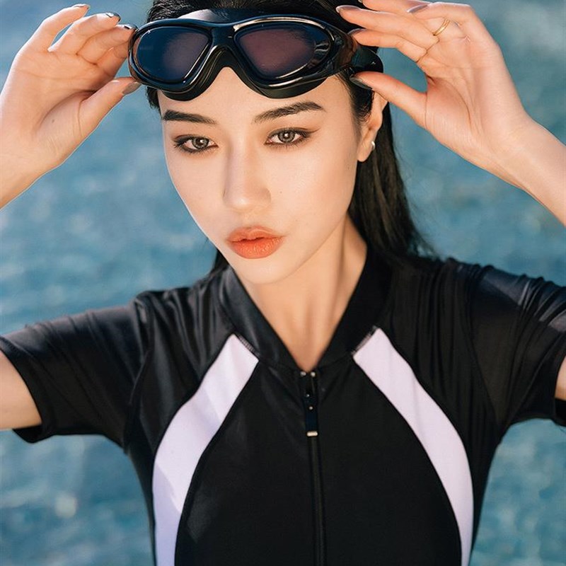 泳镜高清防水防雾近视度数男女儿专业潜水眼镜泳帽套装游泳0706r