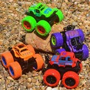 儿童玩具模型车工程惯性越野车摩托车飞机火车小汽车男孩女孩礼物