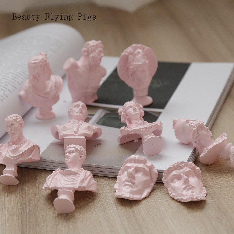 10PCS/SET Figures of ancient Greek mythology Statue Mini Fig