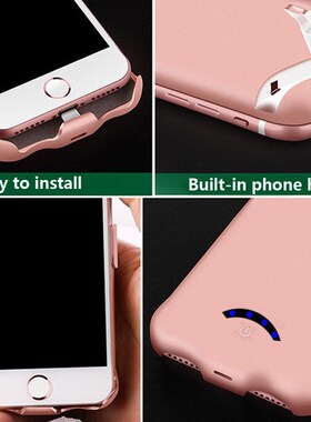 10000mah Battery Charger Case for iPhone 6 6s 7 8 X Phone C