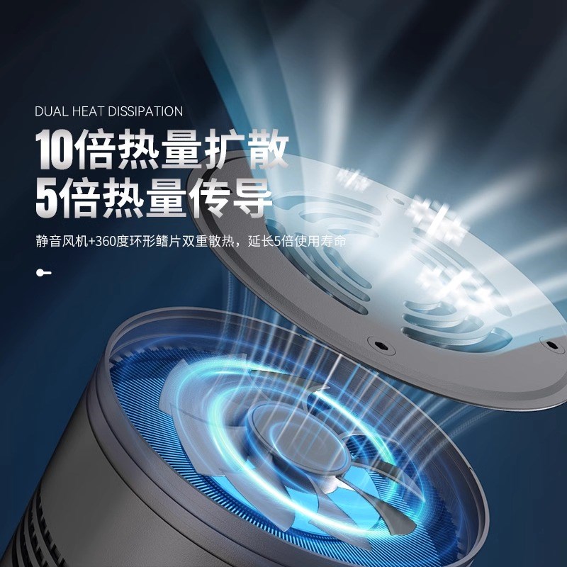 鱼缸灯led防水全光谱水草灯鱼缸筒灯爆藻专用照明仿太阳光草缸灯图片