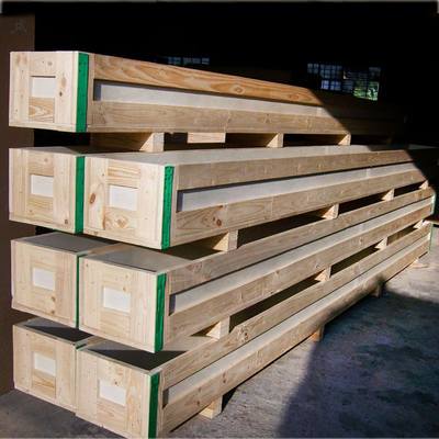 速发东莞厂家特殊加长机械设备包装木箱 五金零配件管道木箱