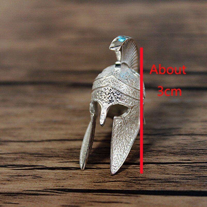 Spartan Paracord Beads Metal Charms  Paracord Bracelet Acces