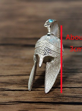 Spartan Paracord Beads Metal Charms  Paracord Bracelet Acces