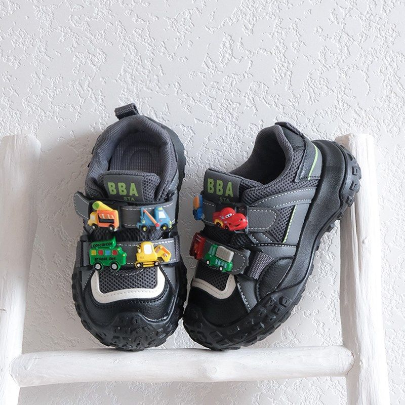 儿童汽车老爹鞋2025新款春秋男童透气网面运动鞋魔术贴软底休闲鞋,童鞋/婴儿鞋/亲子鞋,运动鞋,淘宝优惠券,粉丝福利购,淘宝优惠卷