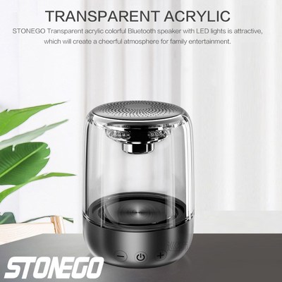 STOENGO True Wireless Stereo Speaker with Transparent Design