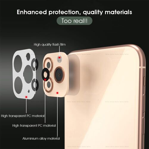 Camera Lens Seconds Change Cover For iPhone 11 Pro Max Meta