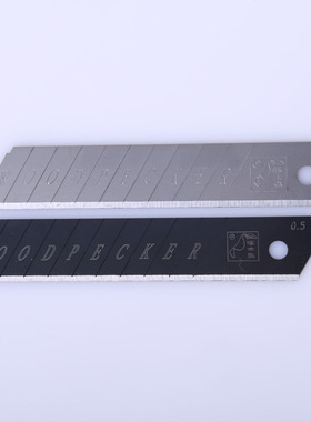 啄木鸟 美工刀片FD-09A大号墙纸刀裁纸刀片18mm壁纸刀片加厚型