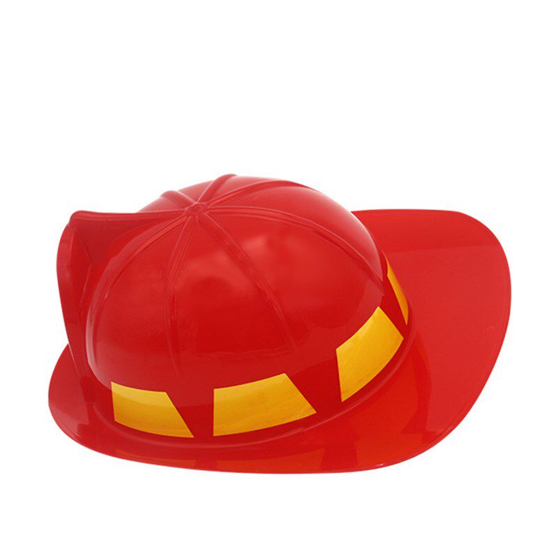 儿童消防帽头盔 塑料玩具 过家家化妆舞会cospylay道具