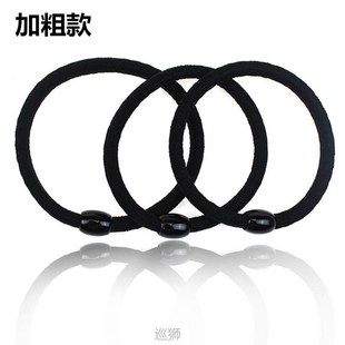 thick round rope high sim loop elastic hair Korean bead