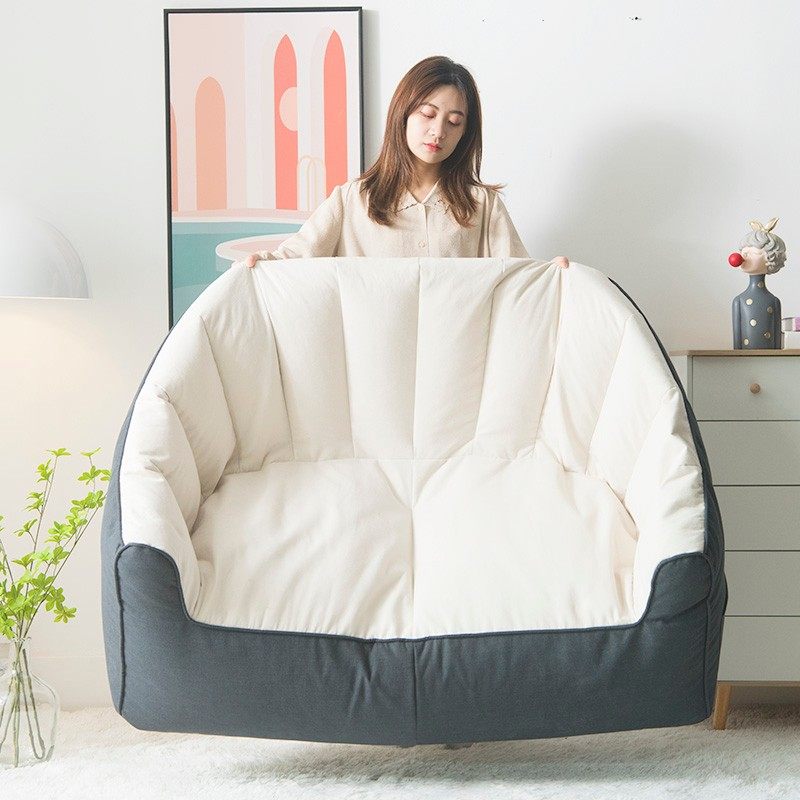 懒人沙发榻榻米双人卧室小沙发女休闲阳台网红宿舍豆袋沙发ep高弹,住宅家具,布艺沙发,淘宝优惠券,粉丝福利购,淘宝优惠卷