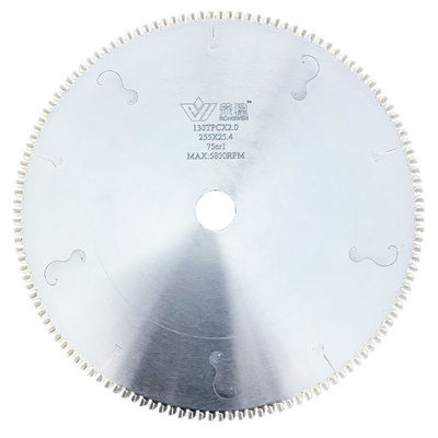 超薄荣稳130T齿255蜂窝板吊顶锯片铝合金边角发光线条铝梁无毛刺