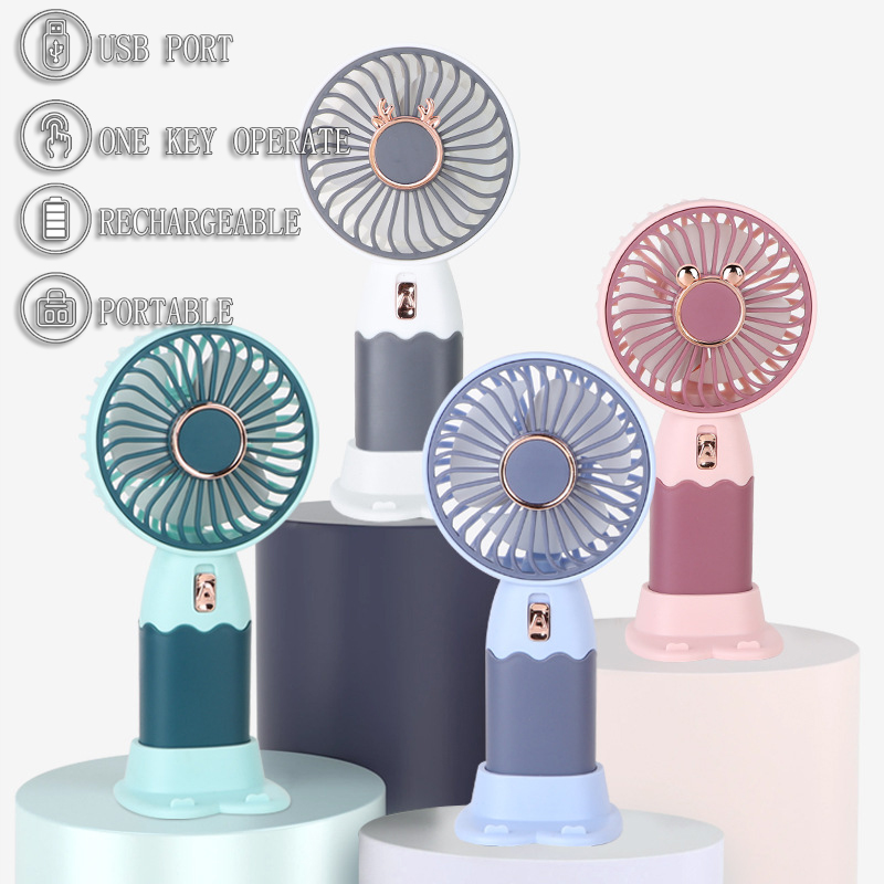 USB Rechargeable Portable Pocket Fan for Home MiniW Wireless