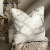 艾布之家2024新款 靠垫客厅轻奢高级感简约绿色沙发抱枕靠枕套 中式