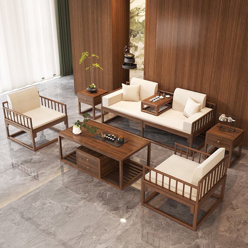 全实木沙发床两用客厅罗汉推拉床伸缩g床抽拉折叠小户型贵妃床冬