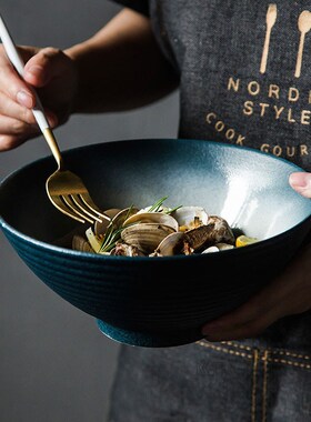 Japanese Style Ceramic Bowl Ramen Bowl Household Large  Bowl