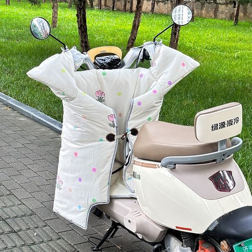 雅迪电动车挡风被冬季加绒加厚防水防寒2024新款超厚电瓶车挡风被