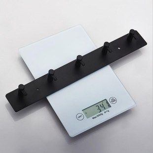 Black Robe Hook Bathroom Stainless Steel Towel Hook Bag Hat