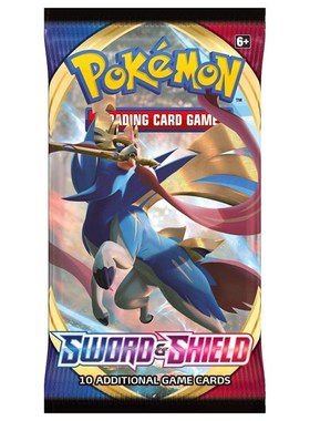 324Pcs/box Pokemon TCG Sword  Shield 36 Pack Pokemon Cards C