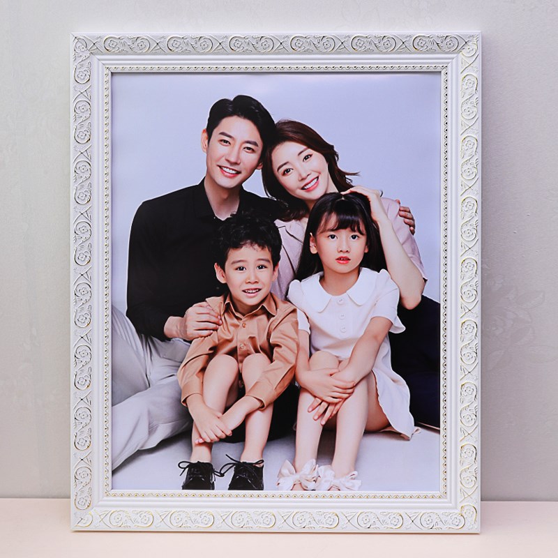 9JO洗照片做成全家福照片u制作相框挂墙大尺寸12寸摆台24画框大框