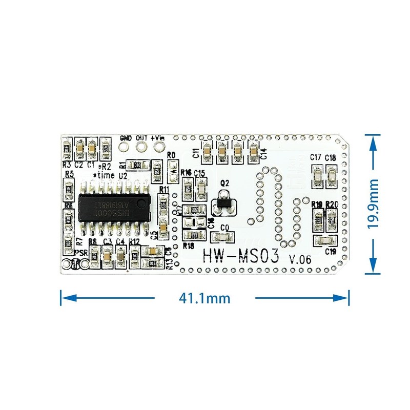 推荐HW-MS03 Per适用于mance Motion Sensor Module Radar Motion 农用物资 助剂 原图主图