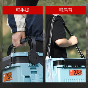 路亚箱配件盒3080 7055 7070n 7080工具箱渔具收纳钓箱 7090N