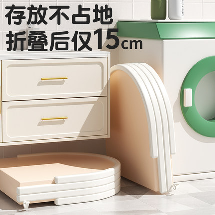 婴儿游泳桶家用大人洗澡盆宝宝小孩沐浴泳池可坐可折叠儿童泡澡桶