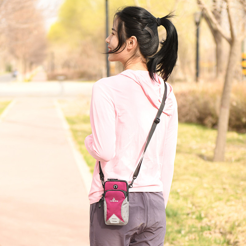 跑步手机臂包收纳袋男夏胳膊健身装备手腕手臂新款运动手机臂套女