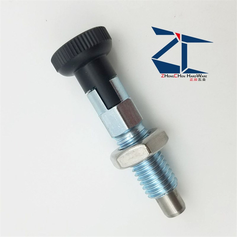PMXYA自锁型旋钮柱塞 PMXYK6M 8M 10M 12M 卡槽分度销 弹簧拔锁销