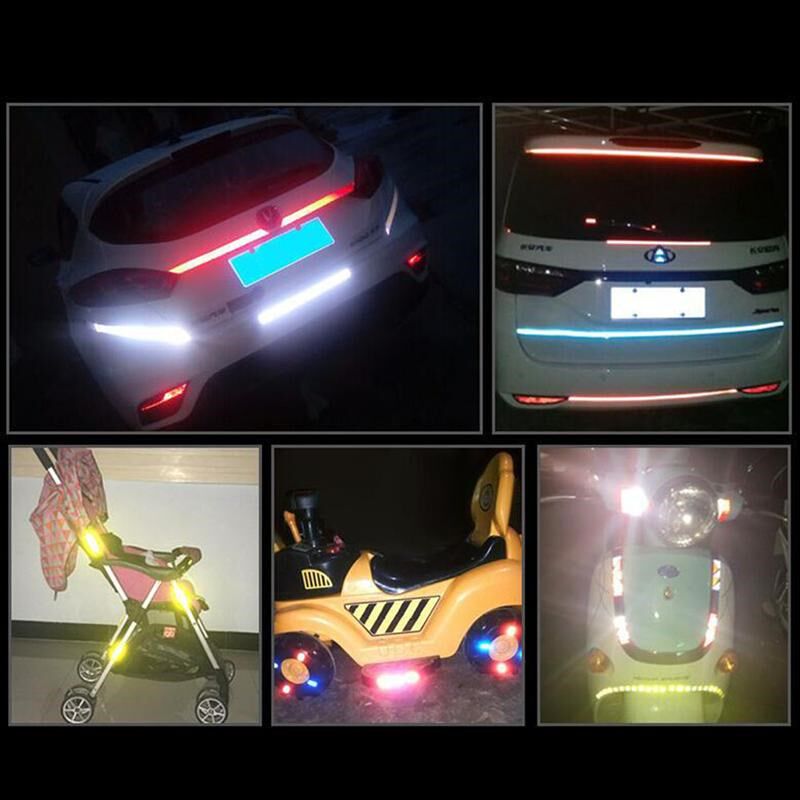 800 *1cm Bicycle Reflective ers Tape Motor Car Self Adhesive