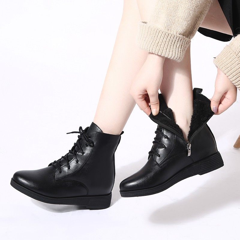 马丁靴2021新款春秋单靴平底女士短靴软底中年妈P妈棉鞋大码41-45,女鞋,时装靴,淘宝优惠券,粉丝福利购,淘宝优惠卷
