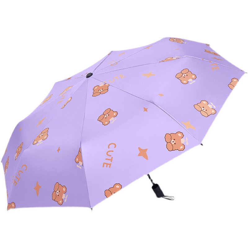 小学生儿童全自动雨伞上学专用小孩子朋友男孩女童折叠遮阳伞可爱