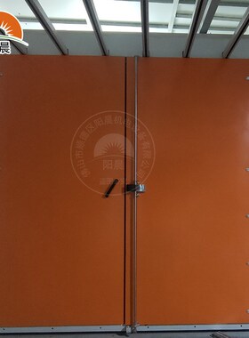 源头工厂整场规划双门大型工业烤箱门窗家居烘干房配套双边喷粉柜