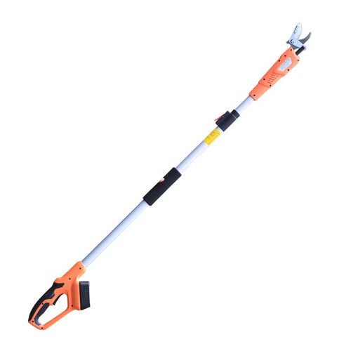 电动摘果剪伸缩高枝剪充电式荔枝龙眼修枝果园剪刀高空加长摘果器