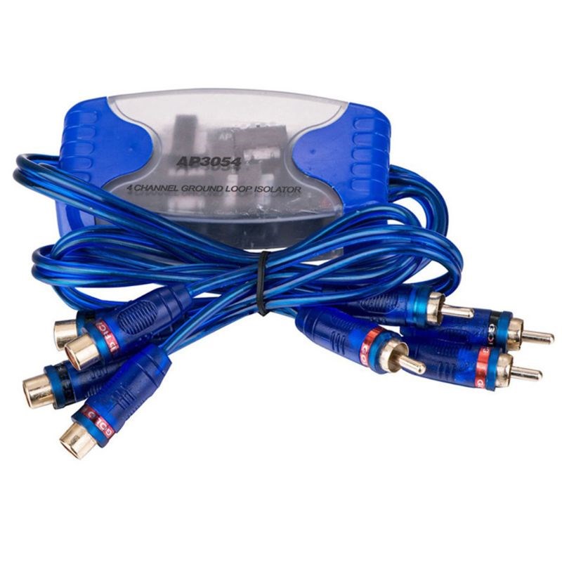 niversal Noise Sound Eliminator 4 Channel RCA Ground Loop Is 电子元器件市场 外设配件 原图主图